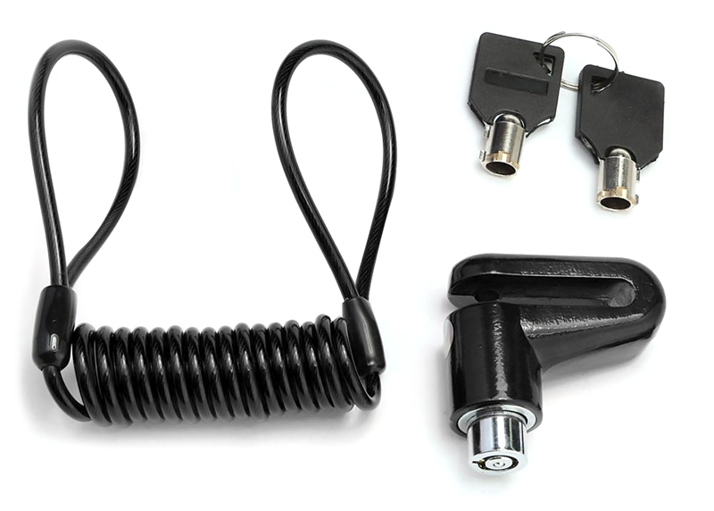 Κλειδαριά δισκόφρενου SPXIS365-015 για ηλεκτρικό πατίνι, με συρματόσκοινο