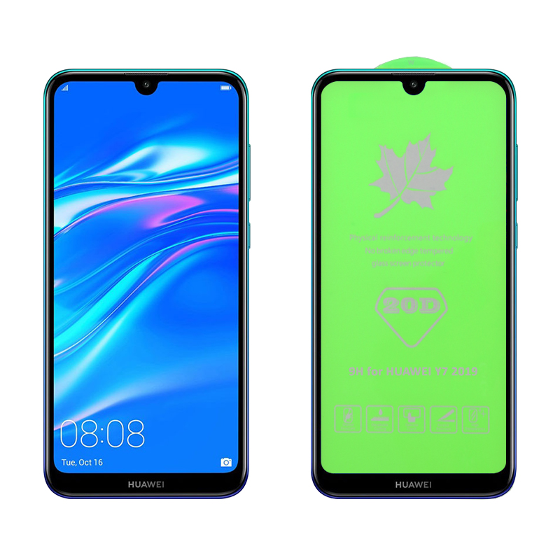 IDOL 1991 TEMPERED GLASS HUAWEI Y7 2019/Y7 PRO 2019/Y7 PRIME 2019 6.26" 9H 0.25mm 20D FULL GLUE SEMI CURVED BLACK