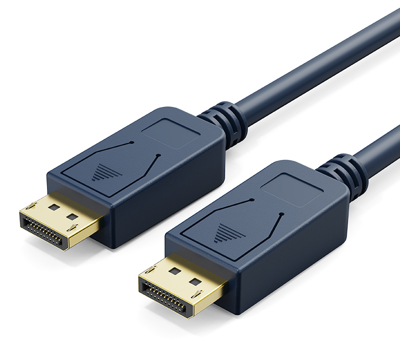 CABLETIME καλώδιο DisplayPort CT-01G, 4K/60Hz, 21.6 Gbps, 1.8m, μπλε