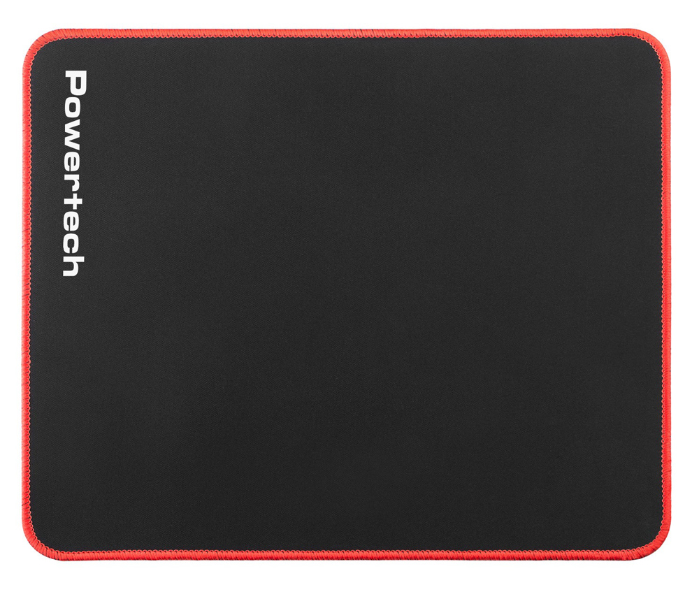 POWERTECH gaming mouse pad PT-1282, 30x25cm, μαύρο