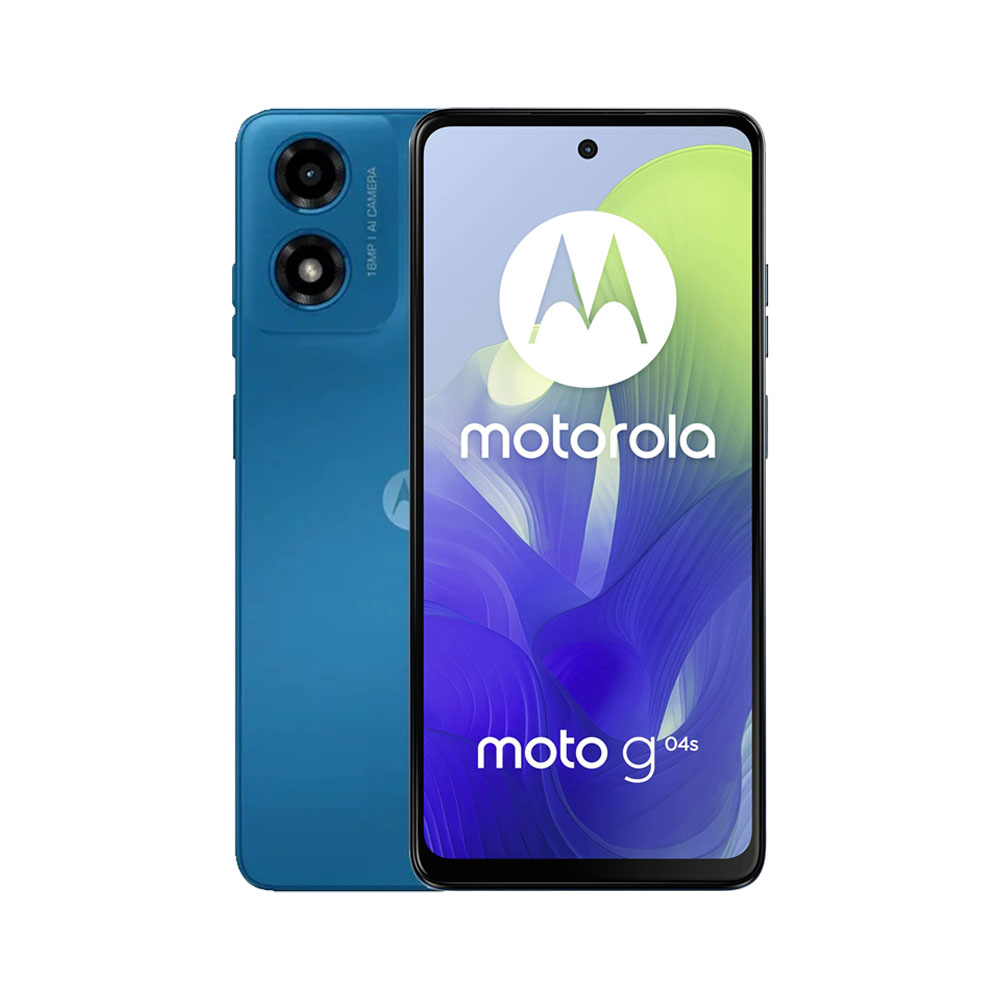ΚΙΝΗΤΟ MOTOROLA MOTO G04S XT2421-8 4G 6.56" 4GB/64GB DUAL SIM SATIN BLUE NFC EU
