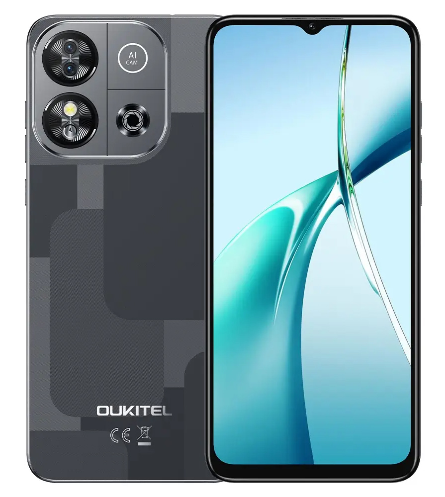 OUKITEL smartphone C57S, 6.52", 2/64GB, 4300mAh, μαύρο