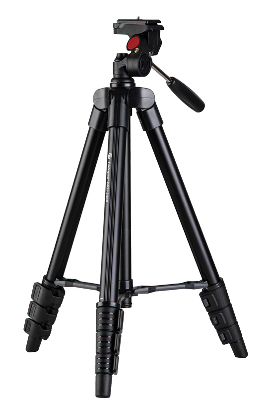 FOTOPRO τρίποδο φωτογράφισης DIGI-3400, πτυσσόμενο, έως 121cm, μαύρο