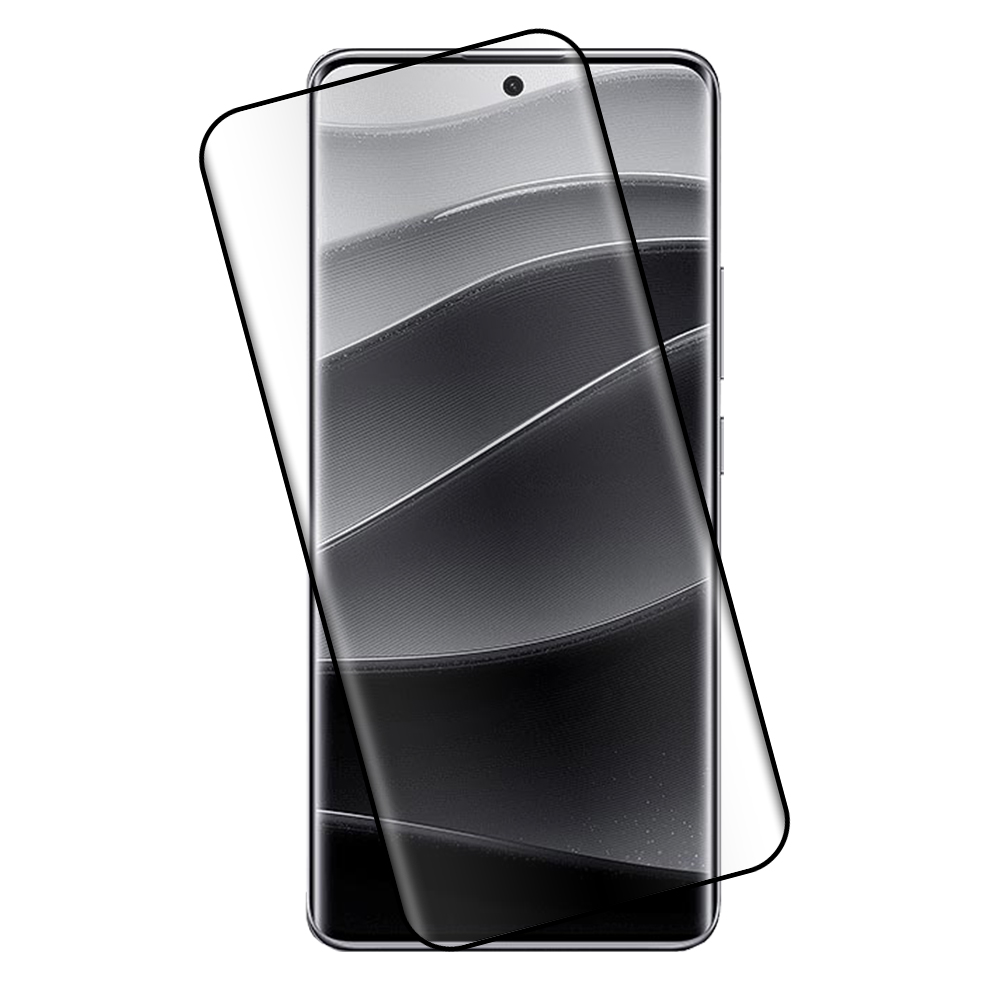IDOL 1991 TEMPERED GLASS XIAOMI REDMI NOTE 14 PRO PLUS 5G 6.67" 9H 0.30mm 3D EDGE GLUE SEMI CURVED FINGER UNLOCK BLACK