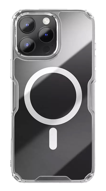 NILLKIN θήκη Nature TPU Pro Magnetic για iPhone 16 Pro Max, διάφανη
