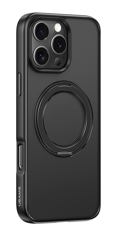 USAMS θήκη GZ US-BH896 για iPhone 16 Pro Max, διάφανη/μαύρη