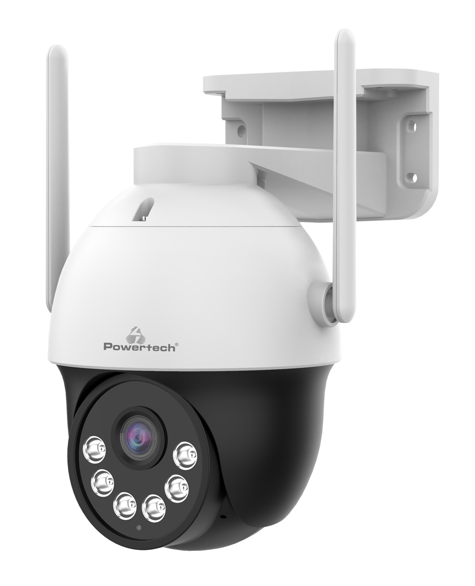 POWERTECH smart κάμερα PT-1339, 3MP, WiFi, PTZ, SD
