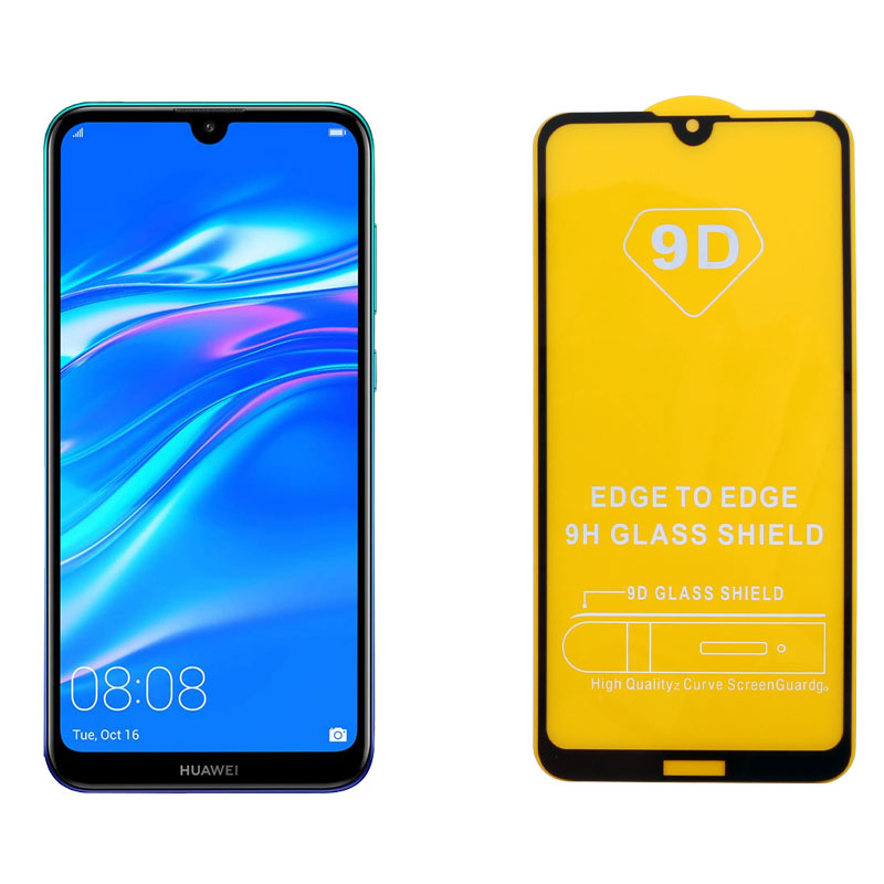 IDOL 1991 TEMPERED GLASS HUAWEI Y7 2019/Y7 PRO 2019/Y7 PRIME 2019 6.26" 9H 0.25mm 9D FULL GLUE SPECIAL FULL COVER BLACK