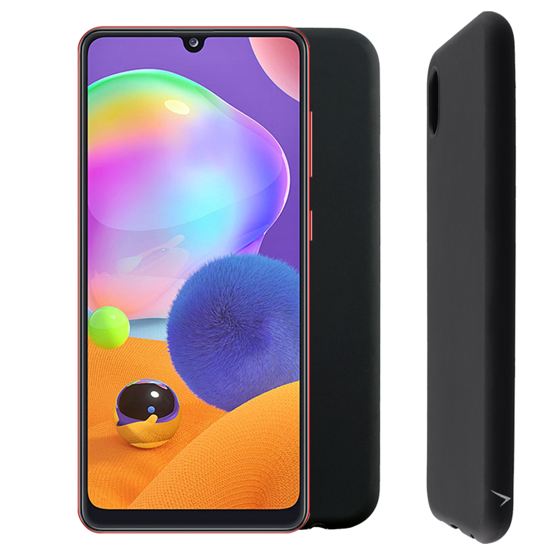 VOLTE-TEL ΘΗΚΗ SAMSUNG A31 A315 6.4" SILICON TPU CAMERA GUARD BLACK