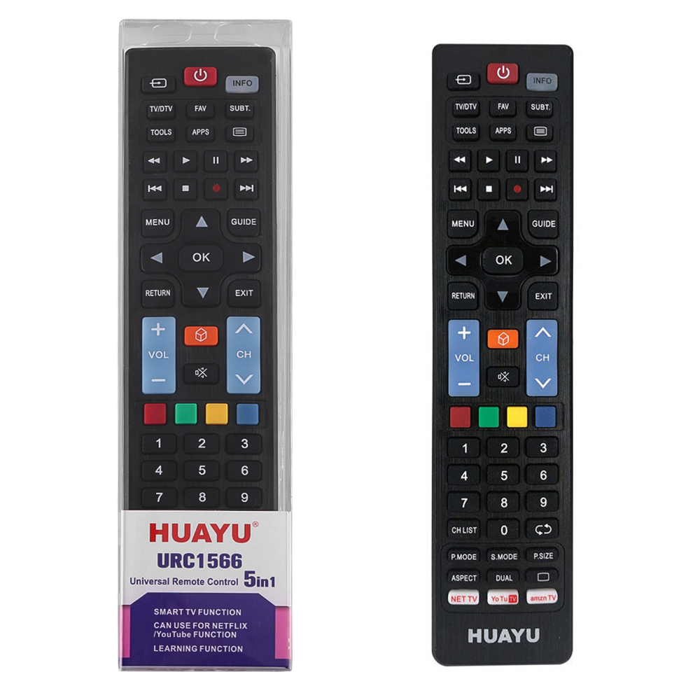 HUAYU ΤΗΛΕΧΕΙΡΙΣΤΗΡΙΟ TV URC1566 UNIVERSAL FOR LG - PANASONIC - PHILIPS - SAMSUNG - SONY