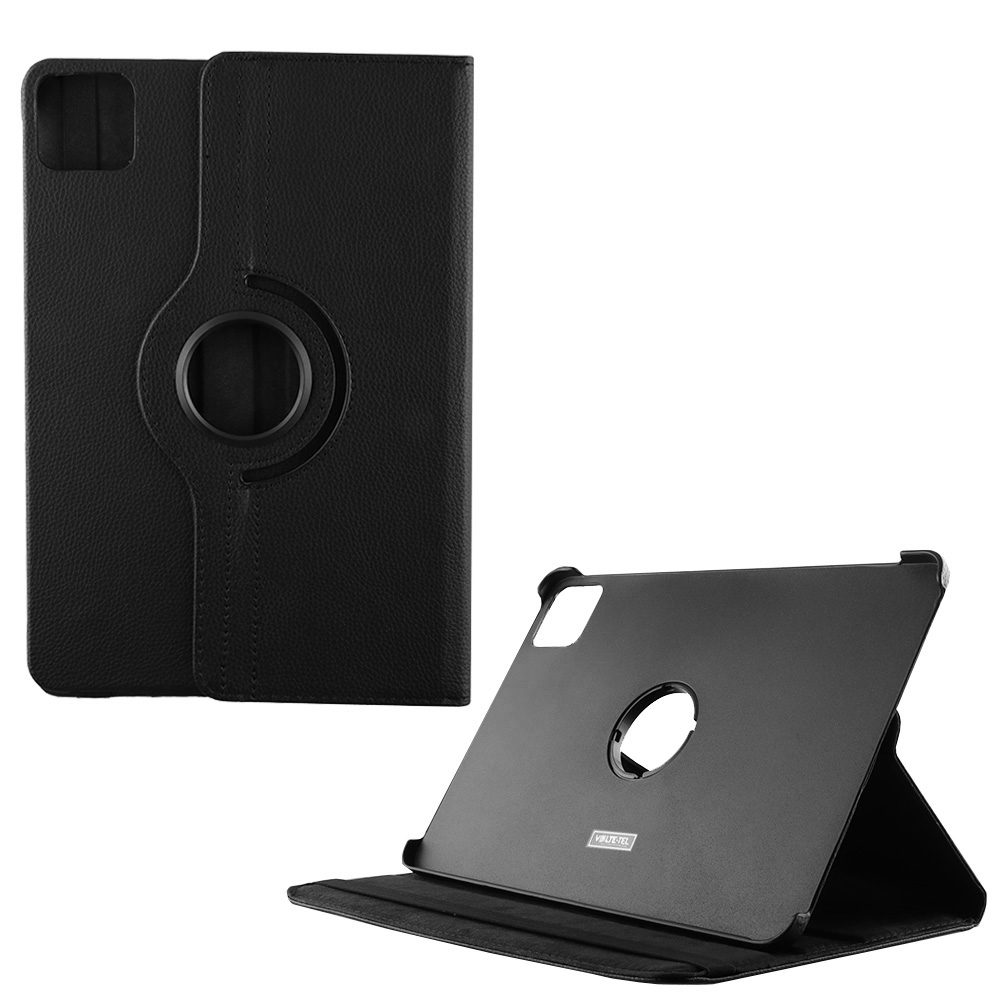 VOLTE-TEL ΘΗΚΗ XIAOMI PAD 7 11.2" LEATHER BOOK ROTATING STAND BLACK
