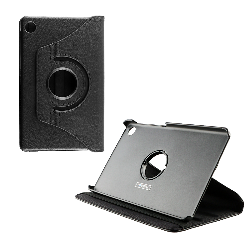 VOLTE-TEL ΘΗΚΗ HUAWEI MATEPAD PRO 2024 12.2" LEATHER BOOK ROTATING STAND BLACK