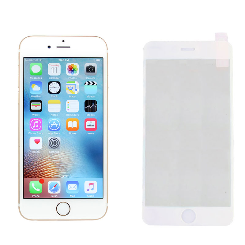 IDOL 1991 TEMPERED GLASS IPHONE 6S PLUS/6 5.5"9H 0.25mm 2.5D FULL GLUE SPECIAL FULL COVER WHITE