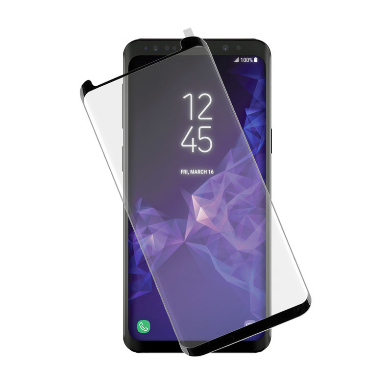 IDOL 1991 TEMPERED GLASS SAMSUNG S9 G960 9H 0.30mm 3D SEMI CURVED BLACK