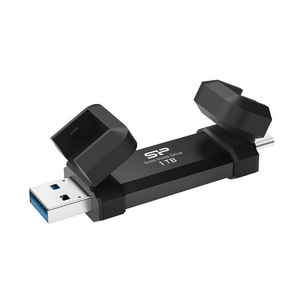 SILICON POWER USB FLASH DRIVE 1TB USB 3.2+OTG MARVEL XTREME DS72 SP001TBUC3S72VPK BLACK-R/W 1050/850 Mb/s