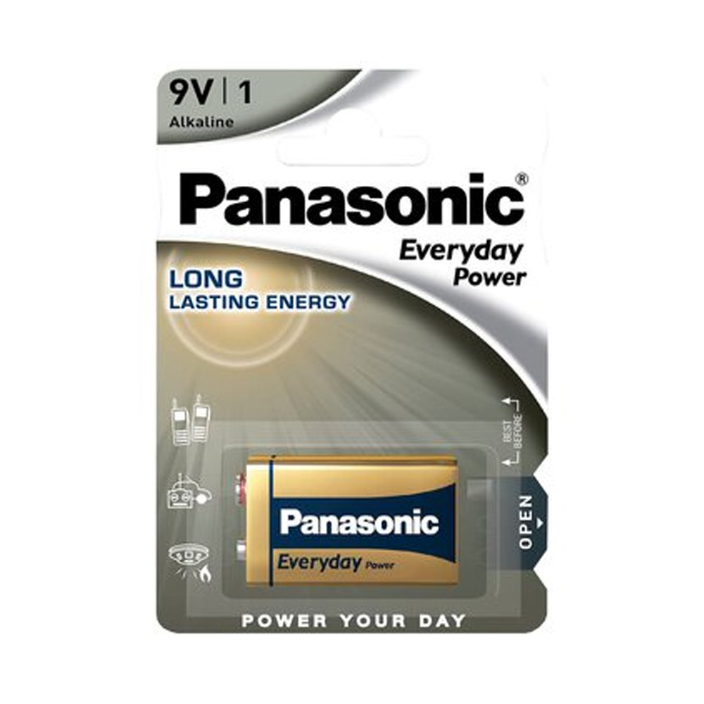 PANASONIC EVERYDAY POWER ΑΛΚΑΛΙΚΕΣ ΜΠΑΤΑΡΙΕΣ 6LR61/6LF22/9V 1/BLISTER
