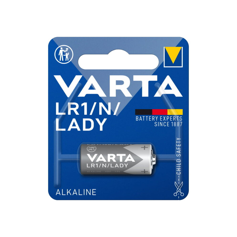 VARTA ΜΠΑΤΑΡΙΕΣ ΑΛΚΑΛΙΚΕΣ LR1/LR01/N/E90/910A 1.5V MICRO ALKALINE 1/BLISTER