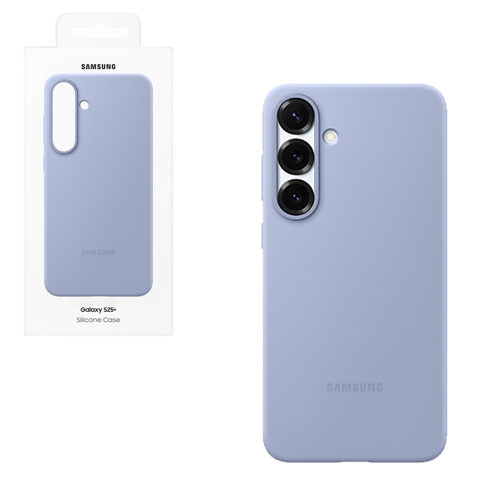 ΘΗΚΗ SAMSUNG S25 PLUS 5G S936 SILICONE COVER EF-PS936CLEGWW LIGHT BLUE PACKING OR