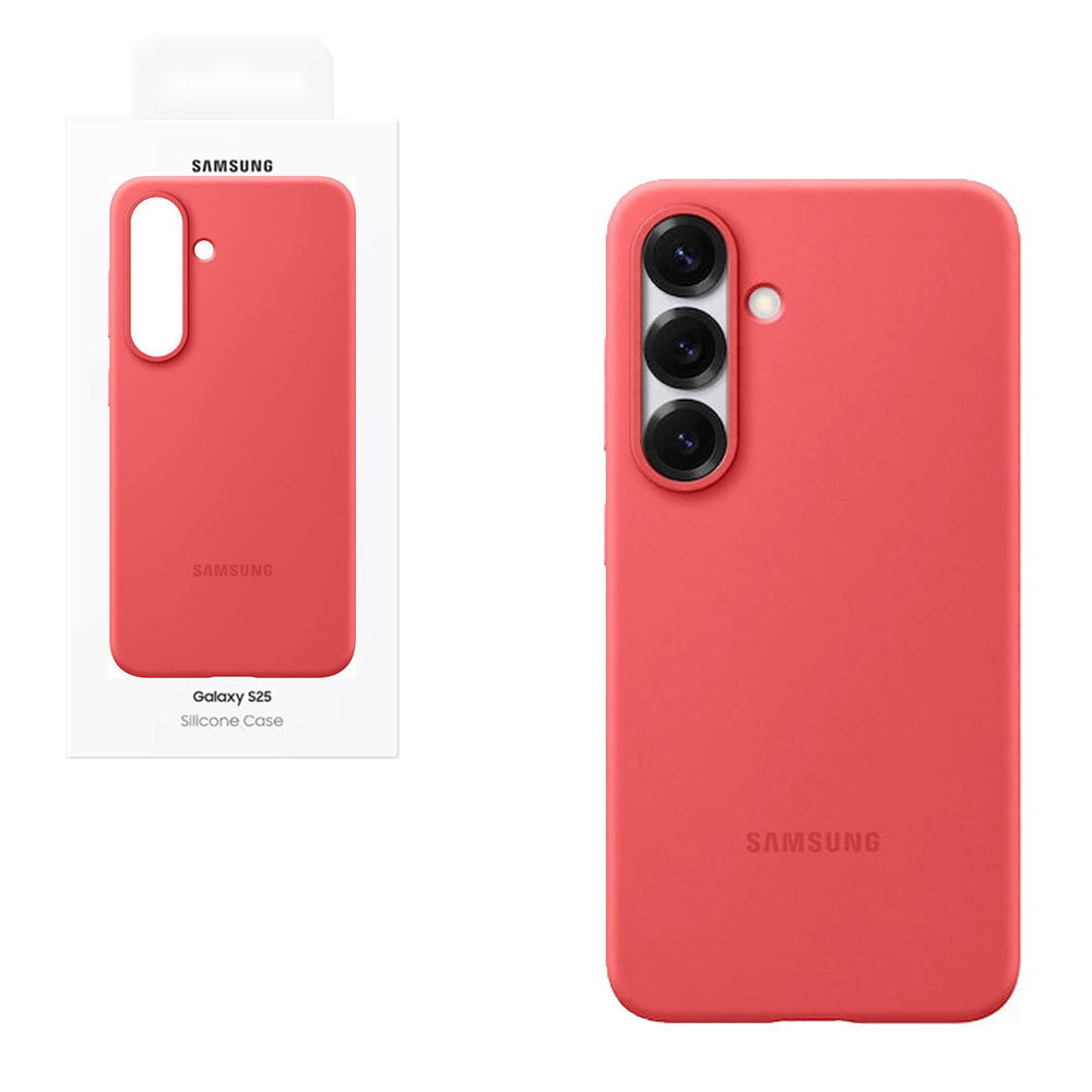 ΘΗΚΗ SAMSUNG S25 5G S931 SILICONE COVER EF-PS931CREGWW RED PACKING OR