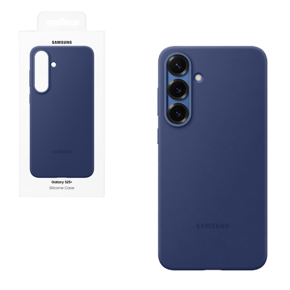 ΘΗΚΗ SAMSUNG S25 PLUS 5G S936 SILICONE COVER EF-PS936CNEGWW BLUE PACKING OR