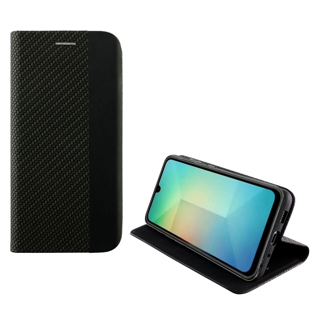 IDOL 1991 ΘΗΚΗ SAMSUNG A26 5G A266 6.7" ELITE ANTI-RFID BOOK STAND BLACK