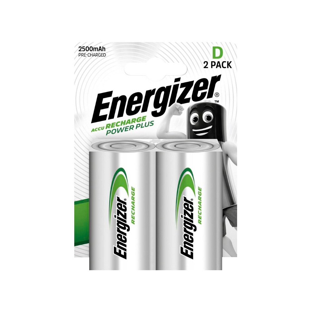 ENERGIZER ΜΠΑΤΑΡΙΕΣ ΕΠΑΝΑΦΟΡΤΙΖΟΜΕΝΕΣ D/HR20 1.2V 2500mAh NIMH  2/BLISTER