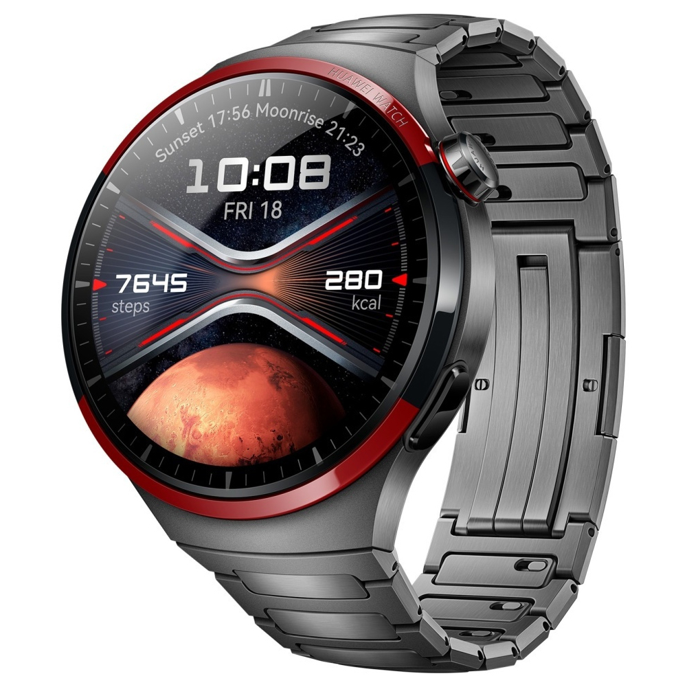SMART WATCH HUAWEI 4 PRO SPACE EDITION 48MM 1.5" 55020BXL 2GB/32GB BT V 5.2 ΑΔΙΑΒΡΟΧΟ TITANIUM GREY GR