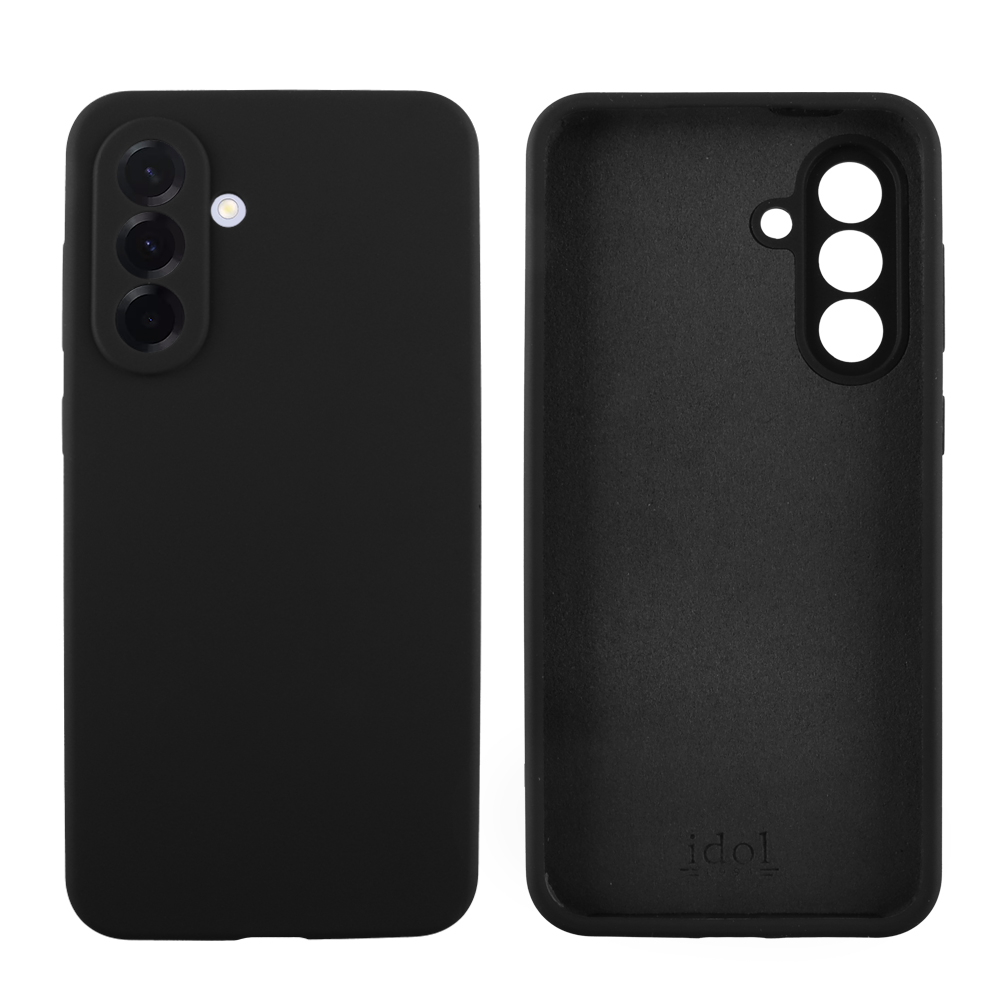IDOL 1991 ΘΗΚΗ SAMSUNG A36 5G A366 6.64" VELVET ELITE TPU 4 SIDE FULL CAMERA PROTECTION BLACK