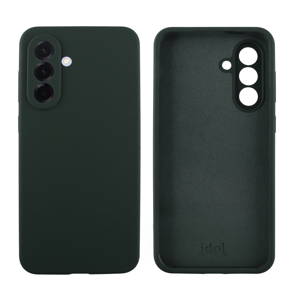 IDOL 1991 ΘΗΚΗ SAMSUNG A36 5G A366 6.64" VELVET ELITE TPU 4 SIDE FULL CAMERA PROTECTION DARK GREEN