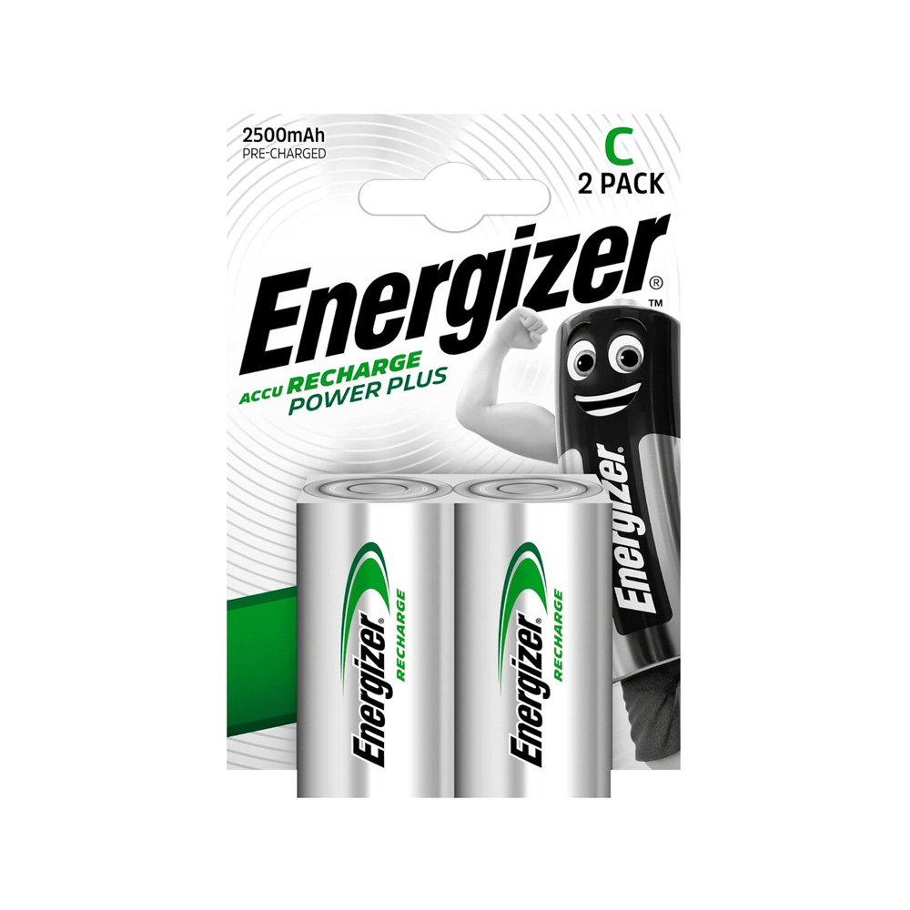 ENERGIZER ΜΠΑΤΑΡΙΕΣ ΕΠΑΝΑΦΟΡΤΙΖΟΜΕΝΕΣ C/HR14 1.2V 2500mAh Ni-MH 2/BLISTER