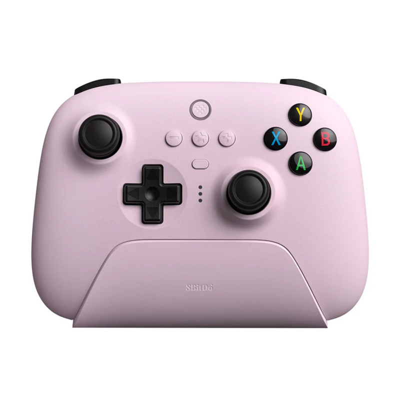 8Bitdo Ultimate with Charging Dock Ασύρματο Gamepad για Android / IOS / PC Pink