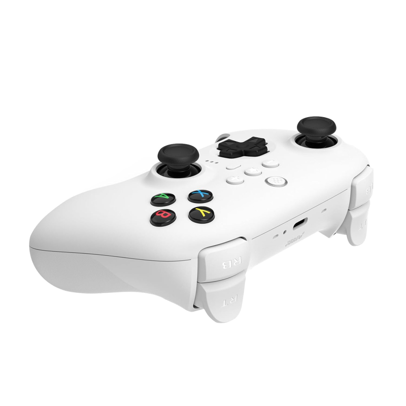 8BitDo-Ultimat-2.4G-Controller-Charging-Dock-ALPS-joysticks-white