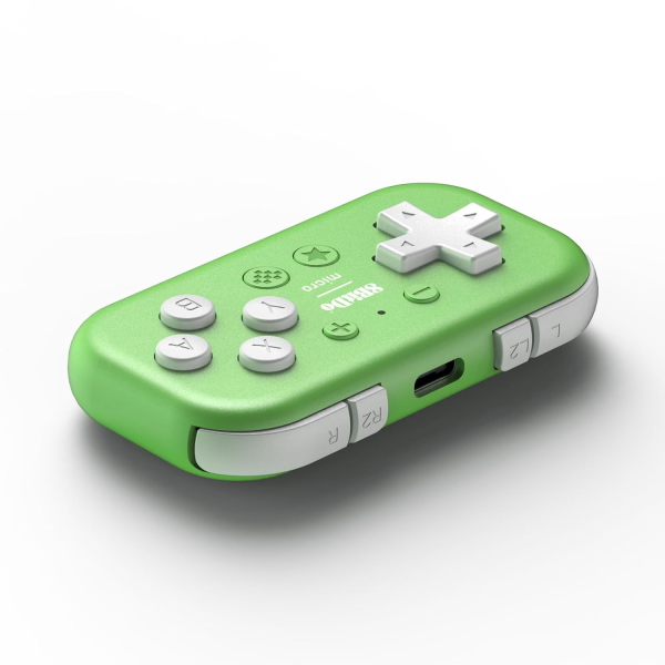 8Bitdo-Micro-Asirmato-Bluetooth-Gamepad-Pocket-sized-Mini-Switch-Android-Raspberry-Pi-Prasino