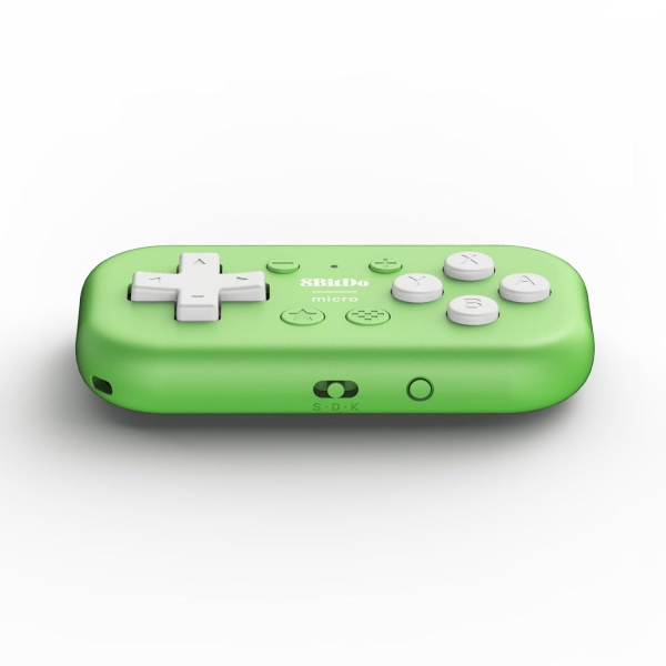 8Bitdo-Micro-Asirmato-Bluetooth-Gamepad-Pocket-sized-Mini-Switch-Android-Raspberry-Pi-Prasino