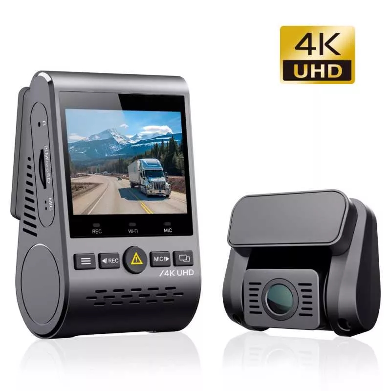 VIOFO A129 PRO DUO ULTRA 4K Διπλή Κάμερα DVR Αυτοκινήτου με GPS 1080P και LCD 2"