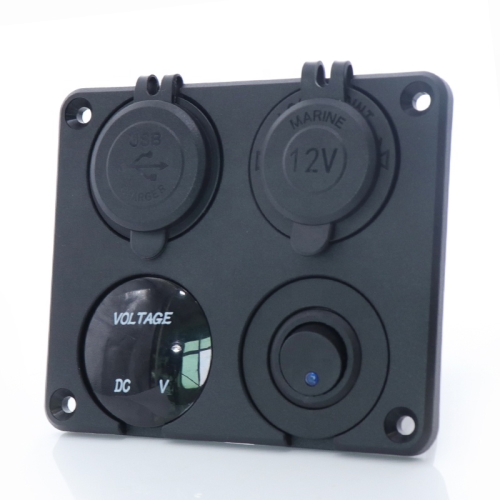 Kewig-SP11-panel-psifiako-voltometro-2USB-anaptira-pliktroONOFF-thalassia-skafi-autokinita-trakter