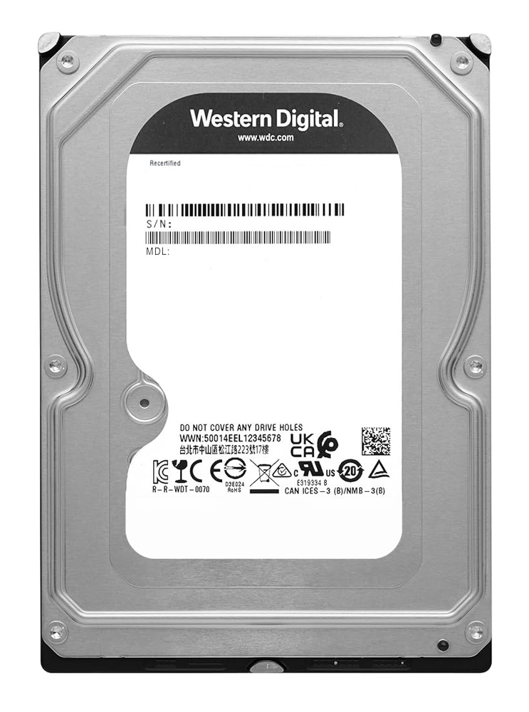 WD σκληρός δίσκος Purple 3.5", 1TB, 64MB, 5400RPM, 6Gb/s, FR