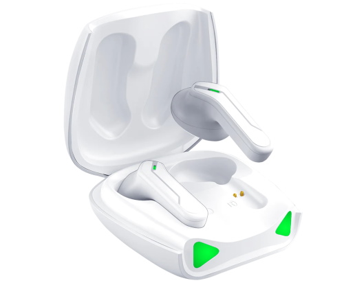 KUMI X2 Pro (TWS/Gaming/BT 5.1/IPX5 Waterproof/300mAh Μπαταρία) Λευκό