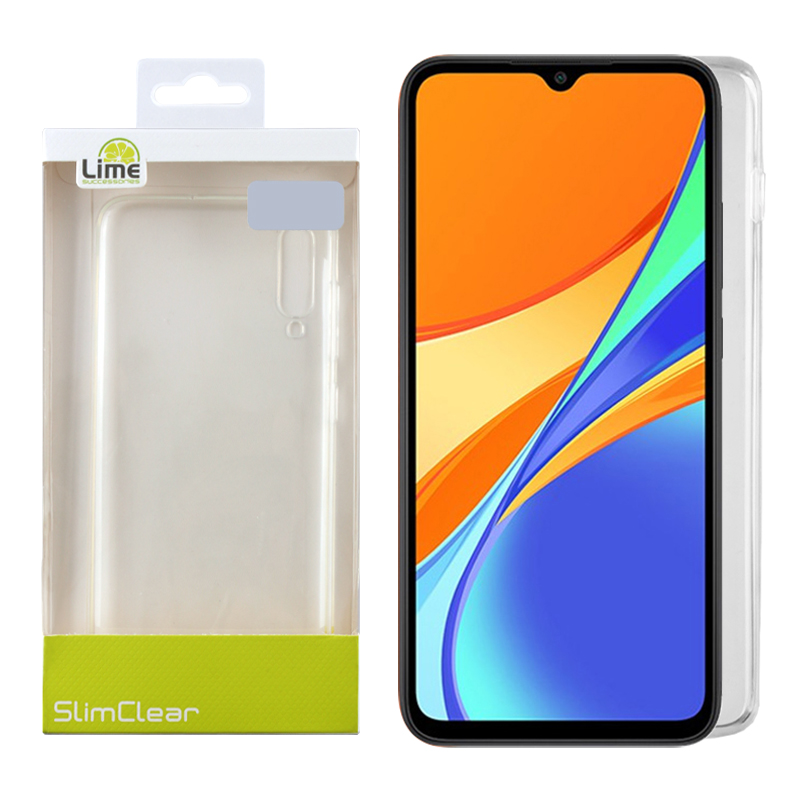 LIME ΘΗΚΗ XIAOMI REDMI 9C 6.53" SLIMCLEAR TPU CAMERA GUARD ΔΙΑΦΑΝΗ