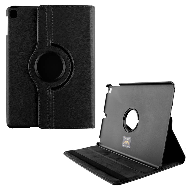 VOLTE-TEL ΘΗΚΗ IPAD 10.2 2021/IPAD 10.2 2020/IPAD 10.2 2019 10.2"/IPAD AIR 2019//IPAD PRO 10.5" LEATHER BOOK ROTATING STAND BLAC