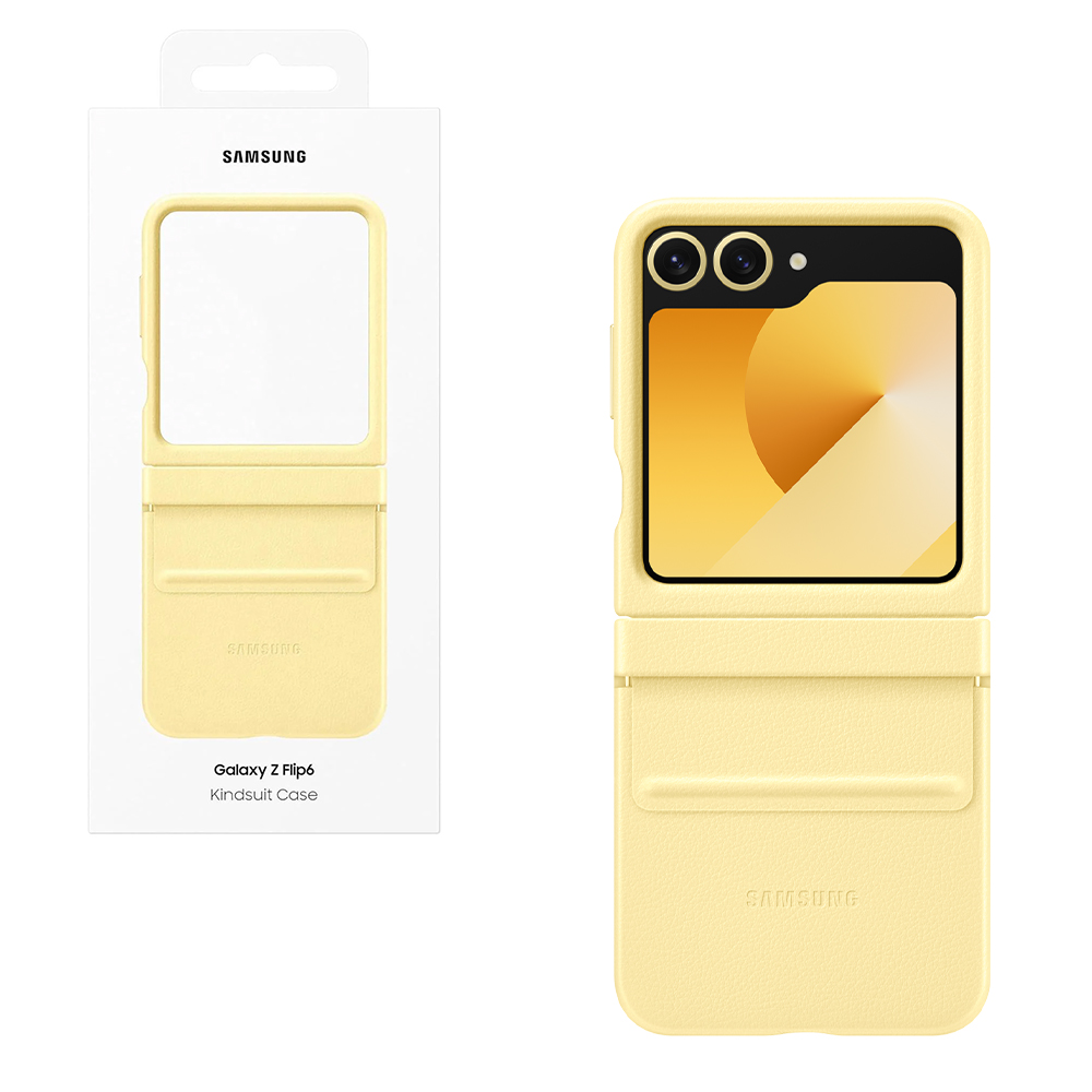 ΘΗΚΗ SAMSUNG Z FLIP 6 5G F741 KINDSUIT CASE EF-VF741PYEGWW YELLOW PACKING OR