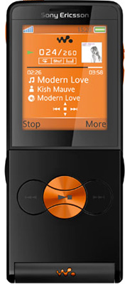 DUMMY SONY ERICSSON W350 BLACK/ORANGE OR