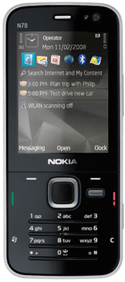 DUMMY NOKIA N78 BLACK OR