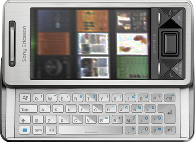DUMMY SONY ERICSSON X1 SILVER OR
