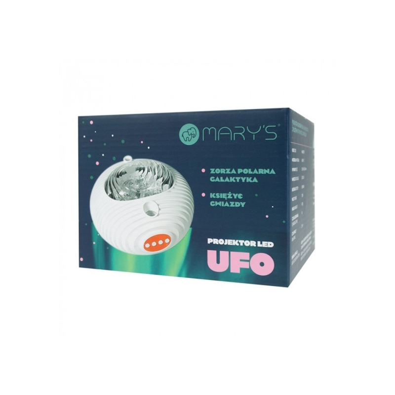 Marys-UFO-Leukoi-Hxoi-Fos-Neogennita-LED-Projector-Mpataria-Lithiou-Leukoi-Hxoi-Mousiki