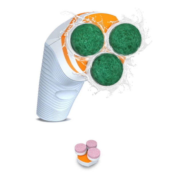 Skadu - Basic (2 σε 1) Ηλεκτρικός Επαναφορτιζόμενος Τρίφτης Καθαριότητας και Πλυσίματος