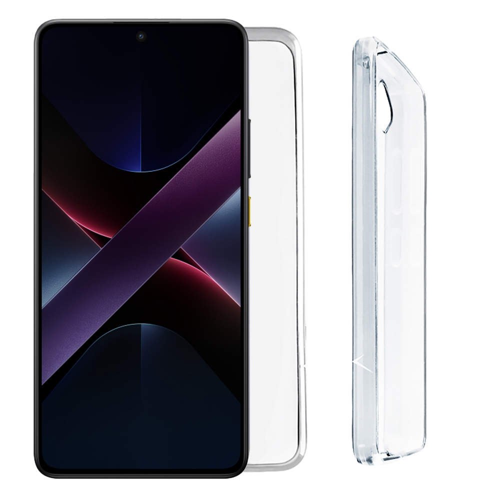VOLTE-TEL ΘΗΚΗ XIAOMI POCO X7 PRO 5G 6.67" SLIMCOLOR AIR TPU 2.0mm FULL CAMERA PROTECTION ΔΙΑΦΑΝΗ
