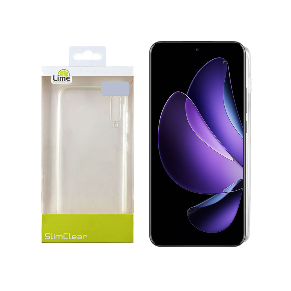 LIME ΘΗΚΗ OPPO RENO13 PRO 5G 6.83" SLIMCLEAR TPU FULL CAMERA PROTECTION ΔΙΑΦΑΝΗ