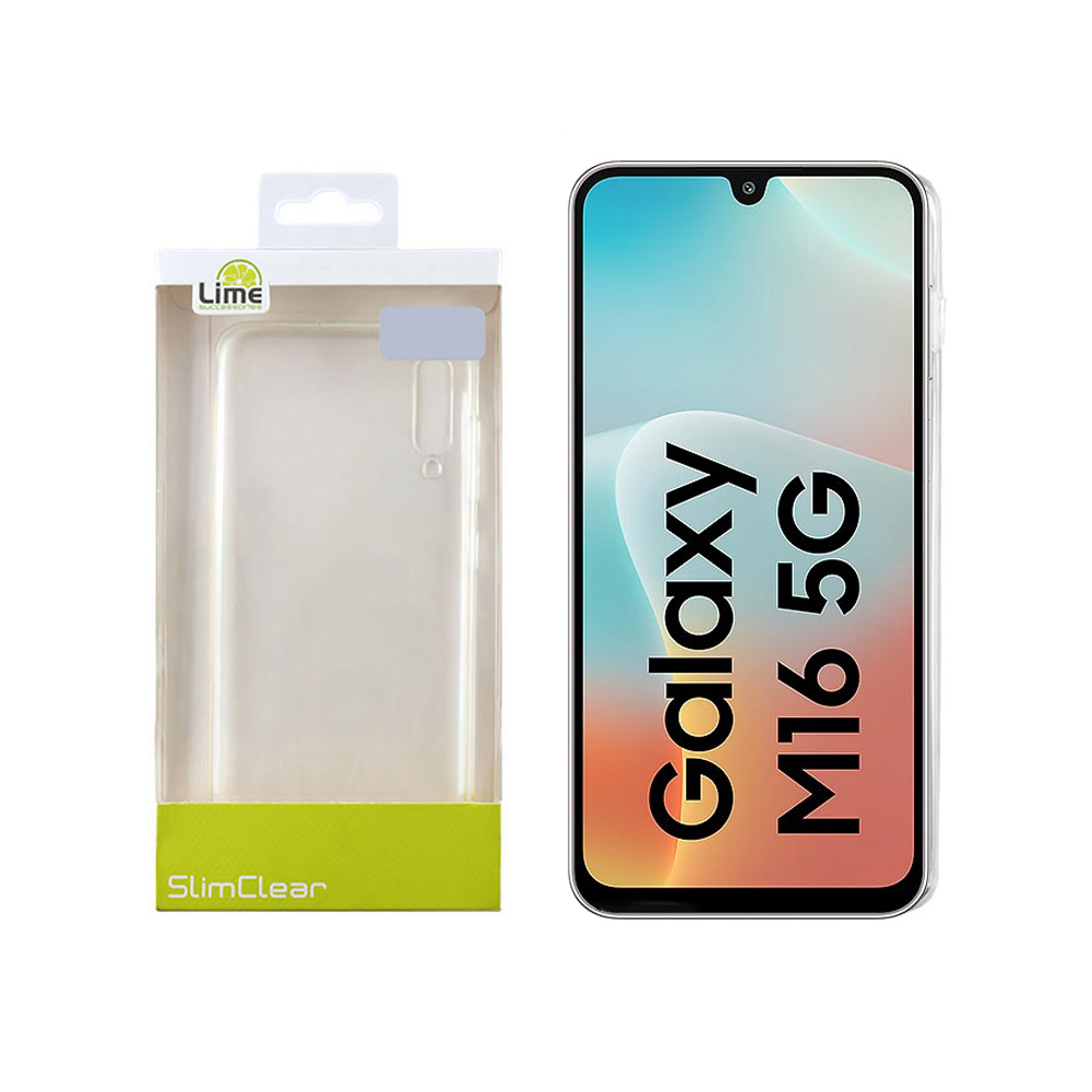 LIME ΘΗΚΗ SAMSUNG M16 5G A166 6.7" SLIMCLEAR TPU FULL CAMERA PROTECTION ΔΙΑΦΑΝΗ