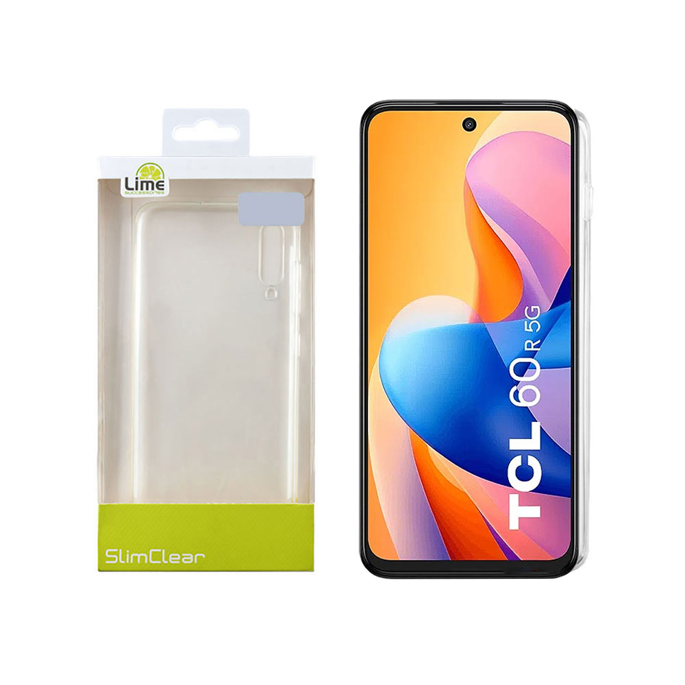 LIME ΘΗΚΗ TCL 60R 6.67" SLIMCLEAR TPU FULL CAMERA PROTECTION ΔΙΑΦΑΝΗ